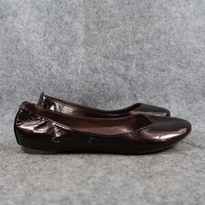 Breckelles Shoes Womens 6 Ballet Flats Round Toe Stretch Casual Fashion Brown